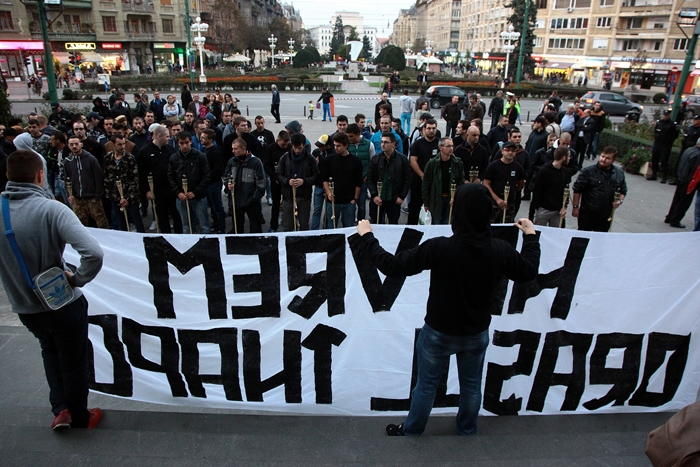 Arad Protest Clanuri Tiganesti