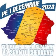 Pe 1 Decembrie 2023 cu toții în inima României la Sfântu Gheorghe!
